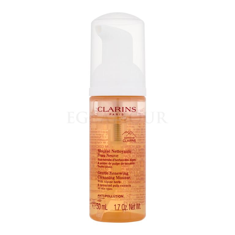 Clarins Gentle Renewing Pianka oczyszczająca dla kobiet 50 ml