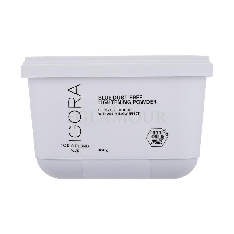 Schwarzkopf Professional Igora Vario Blond Plus Blue Dust-Free Lightening Powder Farba do włosów dla kobiet 450 g