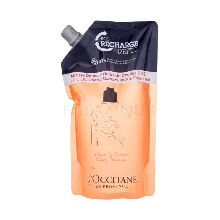 L&#039;Occitane Cherry Blossom Żel pod prysznic dla kobiet Napełnienie 500 ml