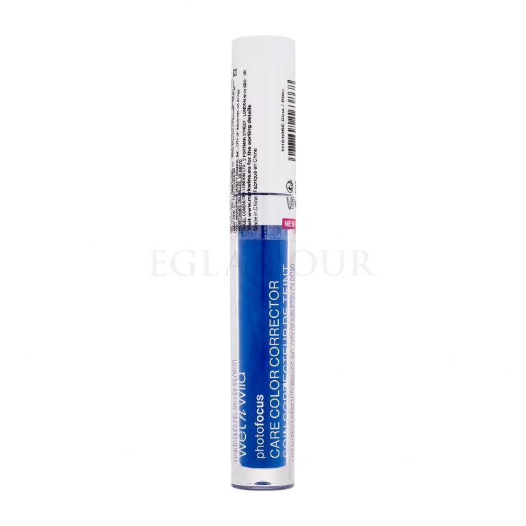 Wet n Wild Photo Focus Care Color Corrector Korektor dla kobiet 3,3 ml Odcień Blue