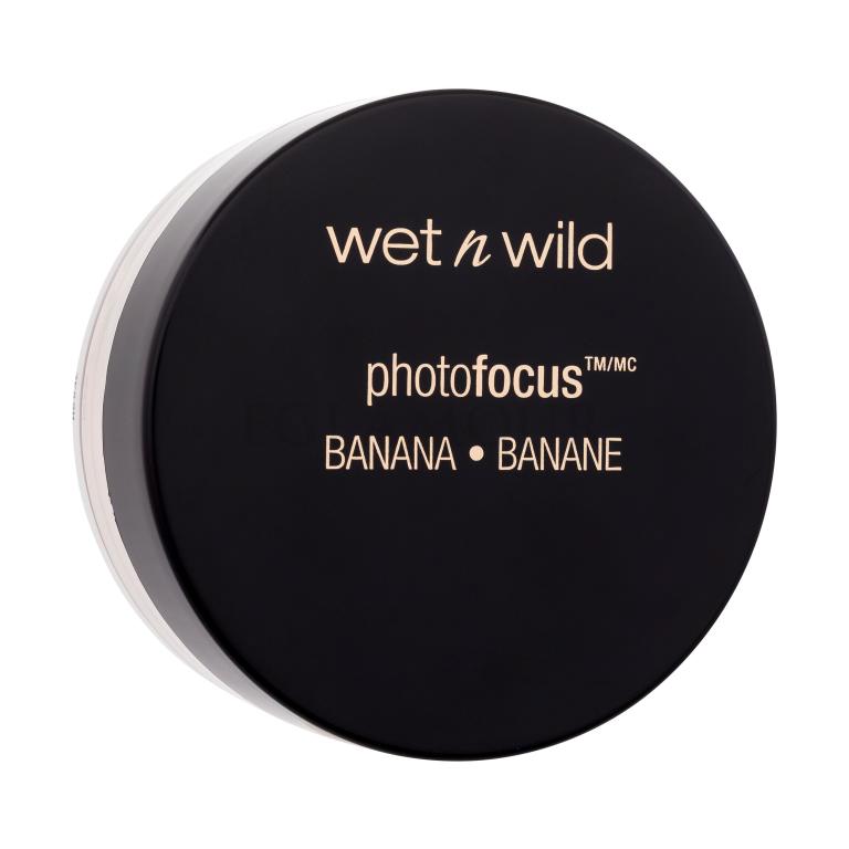 Wet n Wild Photo Focus Loose Setting Powder Puder dla kobiet 20 g Odcień Banana