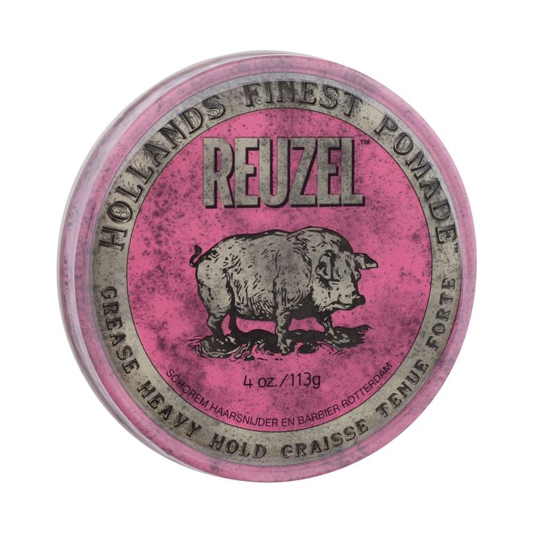 Reuzel Hollands Finest Pomade Grease Heavy Hold Wosk do włosów dla mężczyzn 113 g