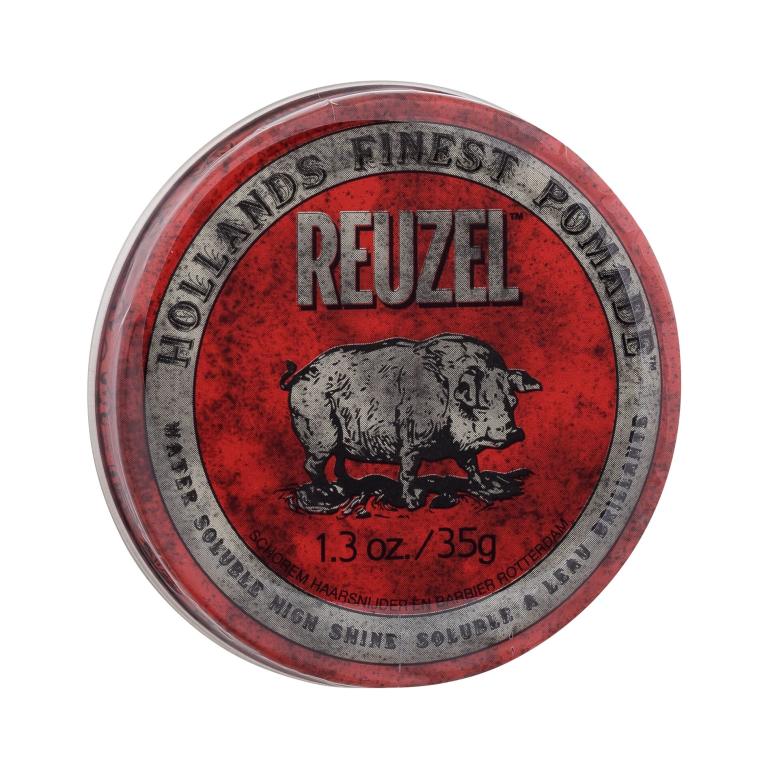 Reuzel Hollands Finest Pomade Water Soluble High Shine Żel do włosów dla mężczyzn 35 g