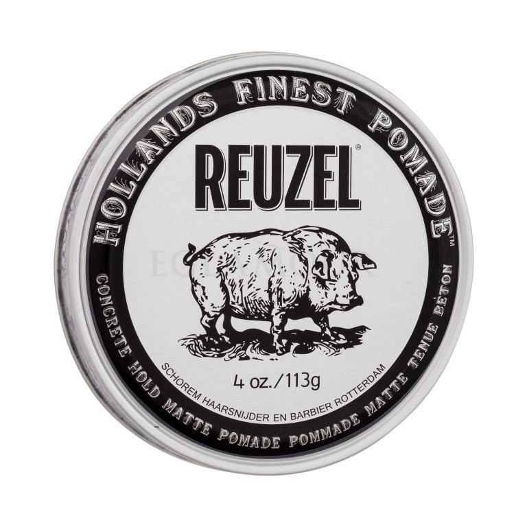 Reuzel Hollands Finest Pomade Concrete Hold Matte Krem do włosów dla mężczyzn 113 g