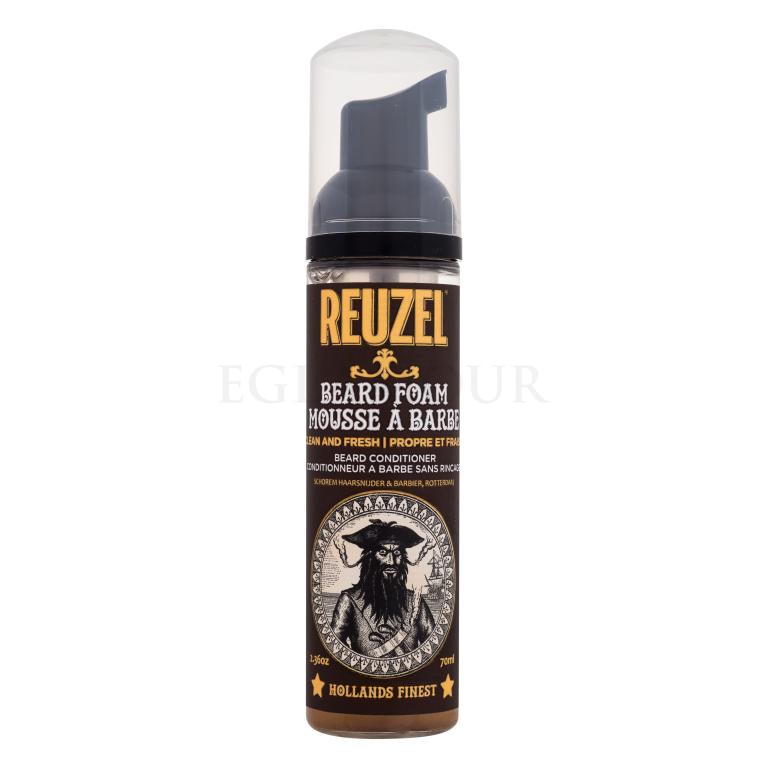 Reuzel Beard Foam Clean &amp; Fresh Balsam na wąsy dla mężczyzn 70 ml