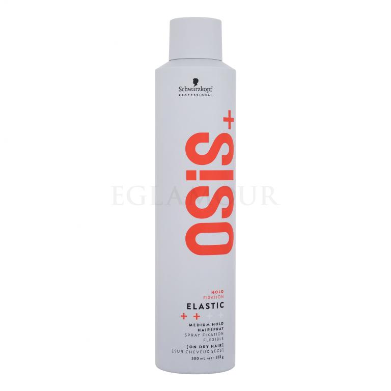 Schwarzkopf Professional Osis+ Elastic Medium Hold Hairspray Lakier do włosów dla kobiet 300 ml uszkodzony flakon