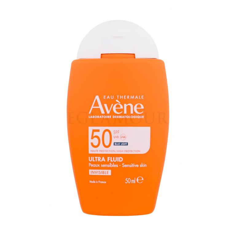 Avene Sun Ultra Fluid Invisible SPF50 Preparat do opalania twarzy 50 ml