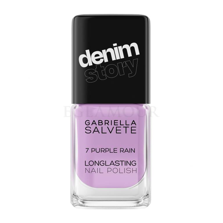 Gabriella Salvete Denim Story Longlasting Nail Polish Lakier do paznokci dla kobiet 11 ml Odcień 07 Purple Rain