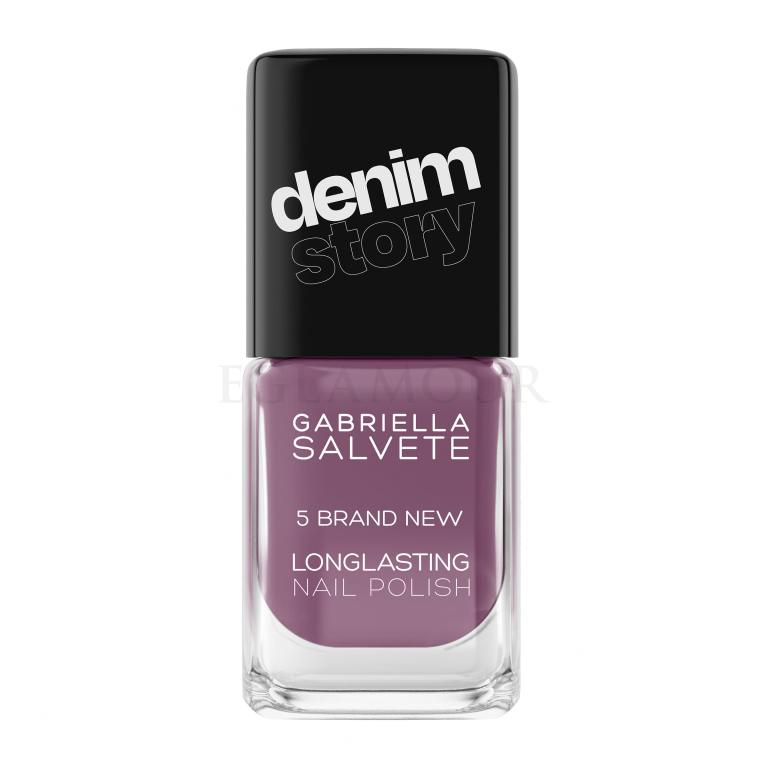 Gabriella Salvete Denim Story Longlasting Nail Polish Lakier do paznokci dla kobiet 11 ml Odcień 05 Indigo Dream