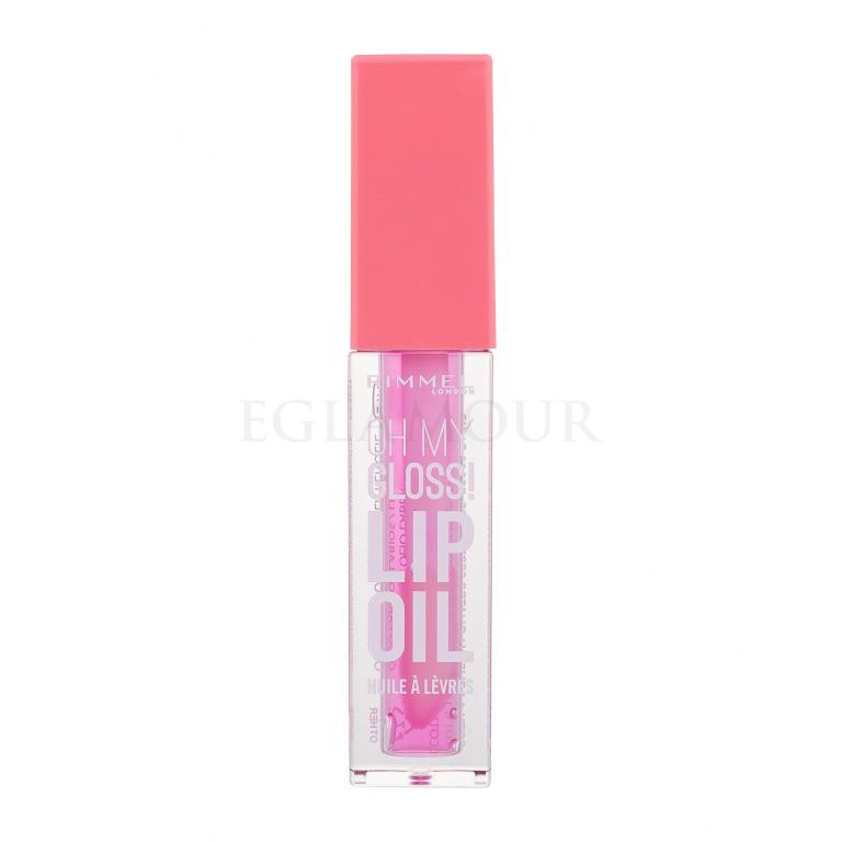 Rimmel London Oh My Gloss! Lip Oil Olejek do ust dla kobiet 4,5 ml Odcień 001 Pink Flush