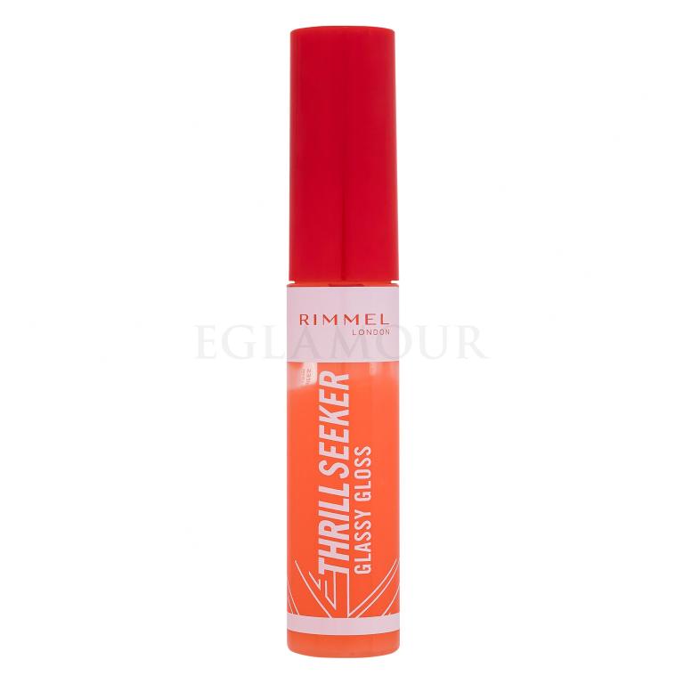 Rimmel London Thrill Seeker Glassy Gloss Błyszczyk do ust dla kobiet 11 ml Odcień 250 Peachy Vibes