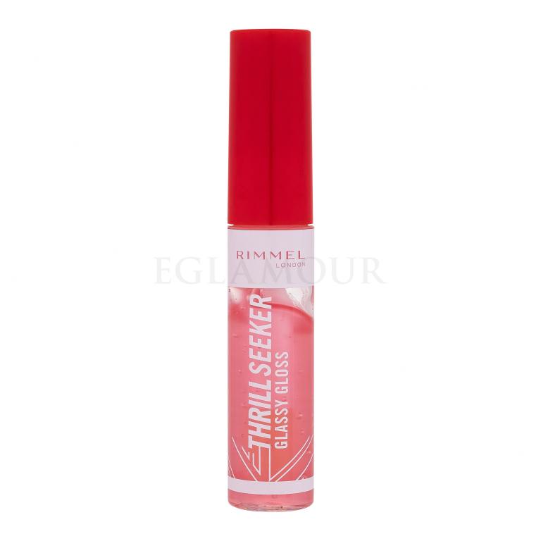 Rimmel London Thrill Seeker Glassy Gloss Błyszczyk do ust dla kobiet 11 ml Odcień 100 Coco Suga