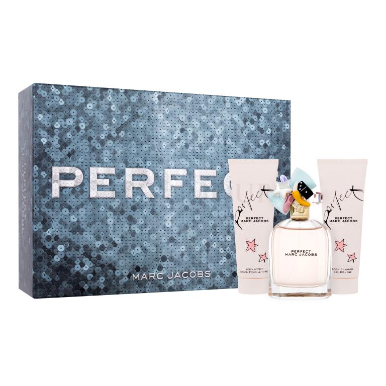 Marc Jacobs Perfect SET4 Zestaw woda perfumowana 100 ml + mleczko do ciała 75 ml + żel pod prysznic 75 ml