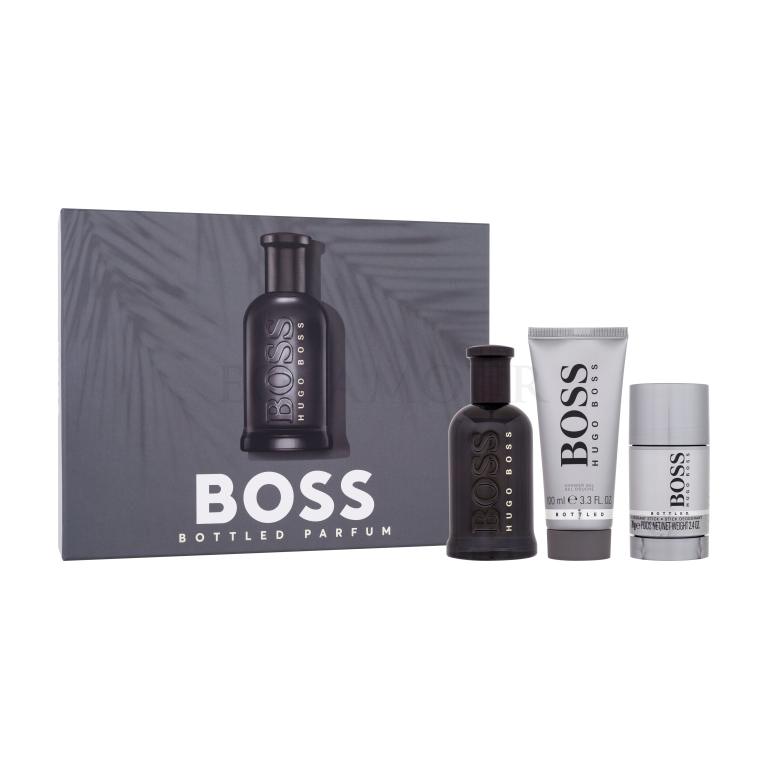 HUGO BOSS Boss Bottled SET2 Zestaw perfumy 100 ml + żel pod prysznic 100 ml + deostick 75 ml