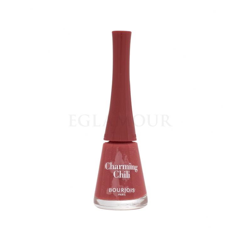 BOURJOIS Paris 1 Second Lakier do paznokci dla kobiet 9 ml Odcień 49 Charming Chili