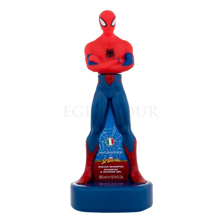 Naturaverde Spider-Man Shampoo &amp; Shower Gel Szampon do włosów dla dzieci 300 ml