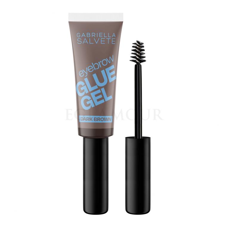 Gabriella Salvete Denim Story Brow Style Eyebrow Glue Gel Tusz do brwi dla kobiet 6 ml Odcień Dark Brown