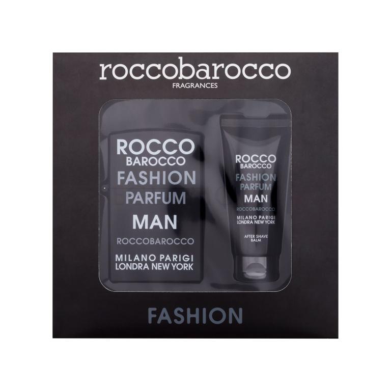 Roccobarocco Fashion Man Zestaw woda toaletowa 75 ml + balsam po goleniu 100 ml