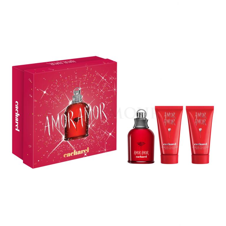 Cacharel Amor Amor SET2 Zestaw woda toaletowa 50 ml + mleczko do ciała 2 x 50 ml