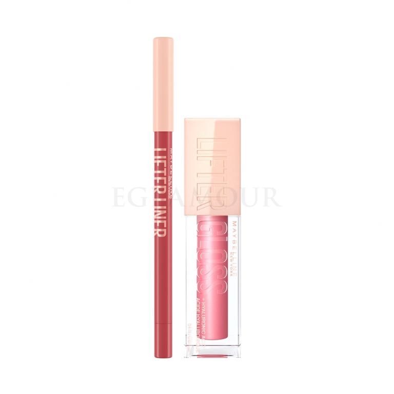 Zestaw Błyszczyk do ust Maybelline Lifter Gloss + Konturówka do ust Maybelline Lifter Liner