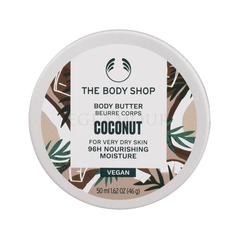 The Body Shop Coconut Body Butter Masło do ciała dla kobiet 50 ml