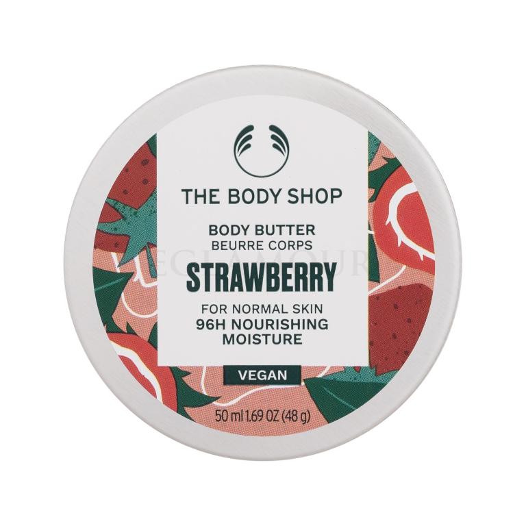 The Body Shop Strawberry Masło do ciała dla kobiet 50 ml