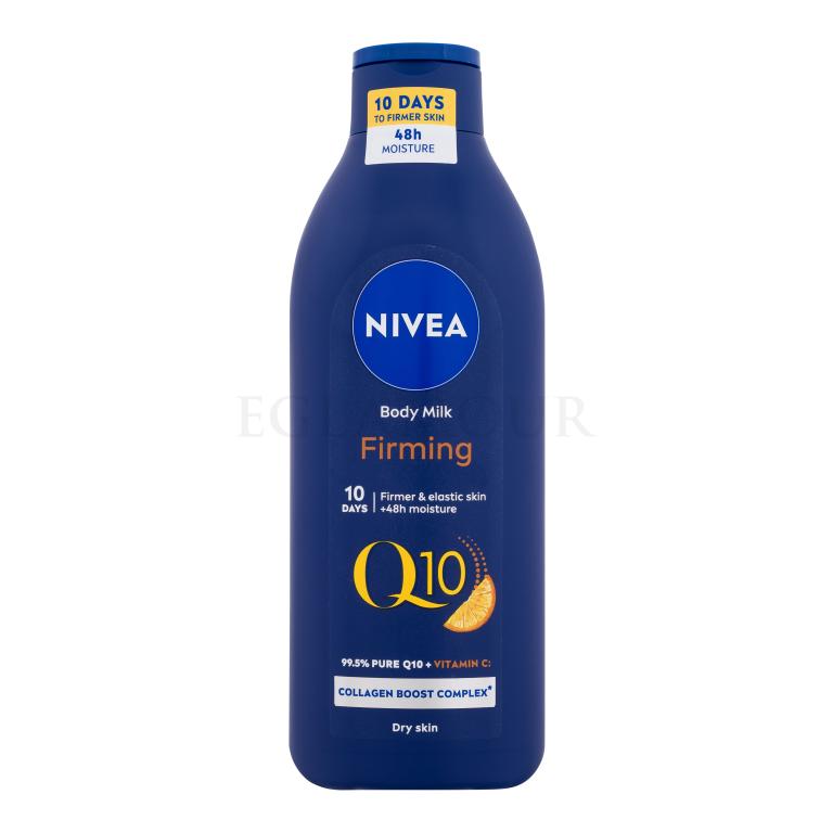 Nivea Q10 + Vitamin C Firming Body Lotion Dry Skin Mleczko do ciała dla kobiet 400 ml