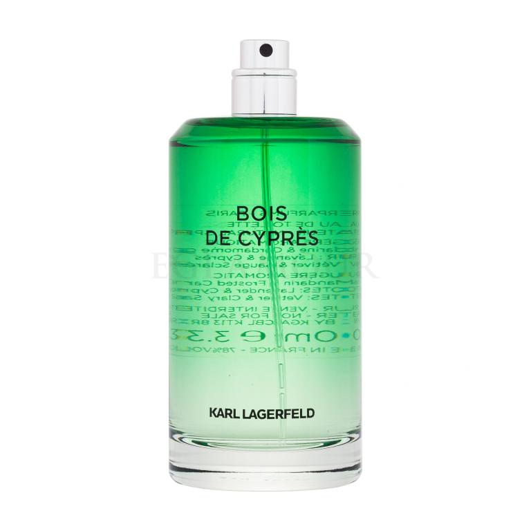 Karl Lagerfeld Les Parfums Matières Bois de Cyprès Woda toaletowa dla mężczyzn 100 ml tester