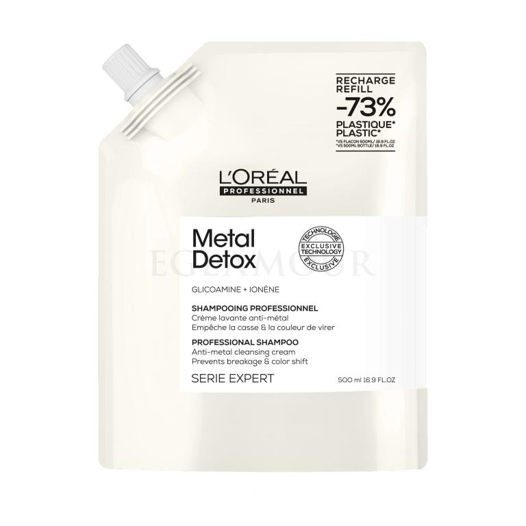 L&#039;Oréal Professionnel Metal Detox Professional Shampoo Szampon do włosów dla kobiet Napełnienie 500 ml