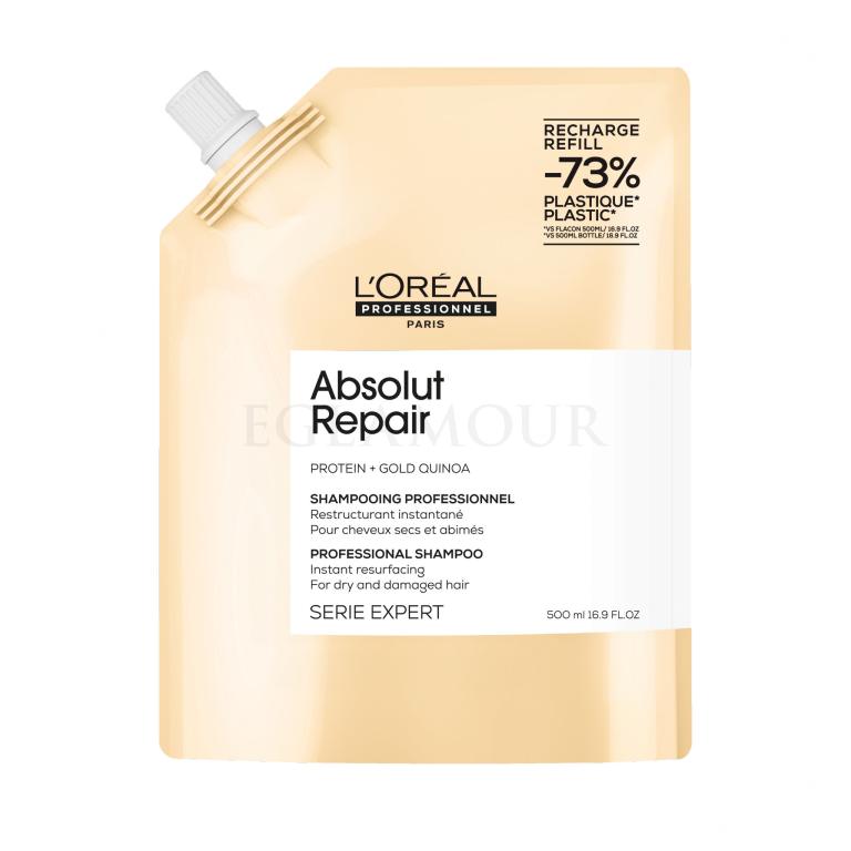 L&#039;Oréal Professionnel Absolut Repair Professional Shampoo Szampon do włosów dla kobiet Napełnienie 500 ml