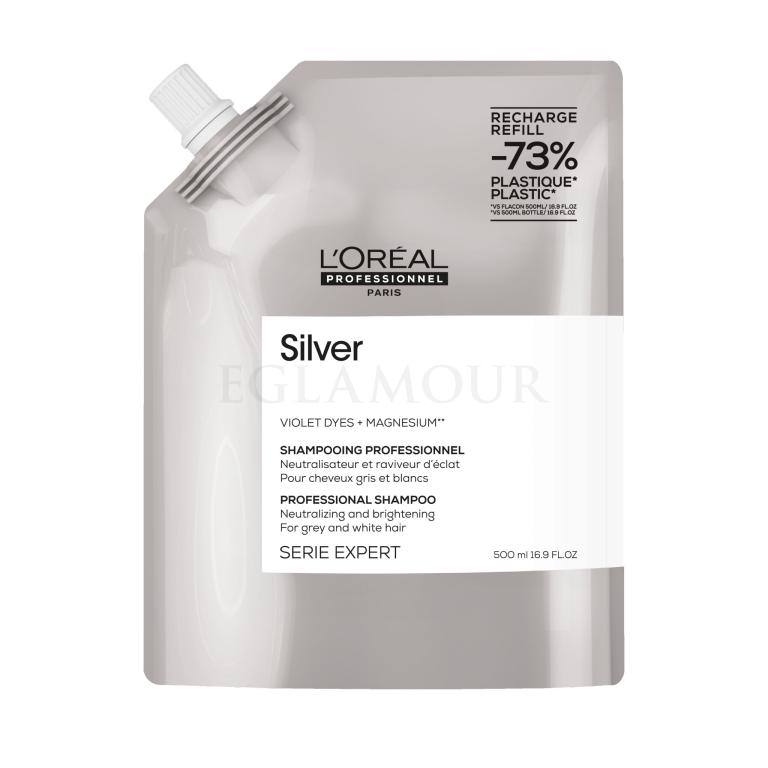 L&#039;Oréal Professionnel Silver Professional Shampoo Szampon do włosów dla kobiet Napełnienie 500 ml