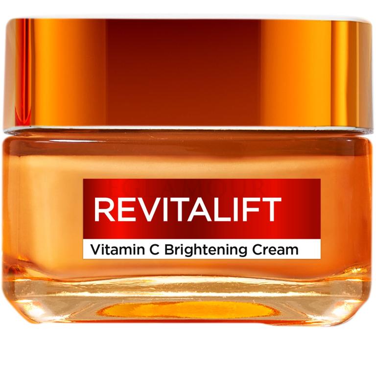 L&#039;Oréal Paris Revitalift Vitamin C Brightening Cream Krem do twarzy na dzień dla kobiet 50 ml