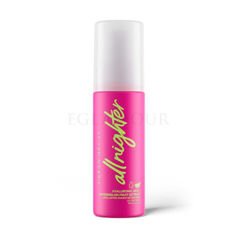 Urban Decay All Nighter Hyaluronic Acid Makeup Setting Spray Utrwalacz makijażu dla kobiet 118 ml