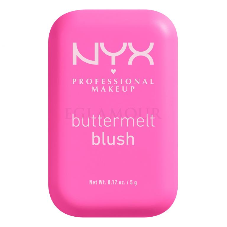 NYX Professional Makeup Buttermelt Blush Róż dla kobiet 5 g Odcień 01 My Butta Half