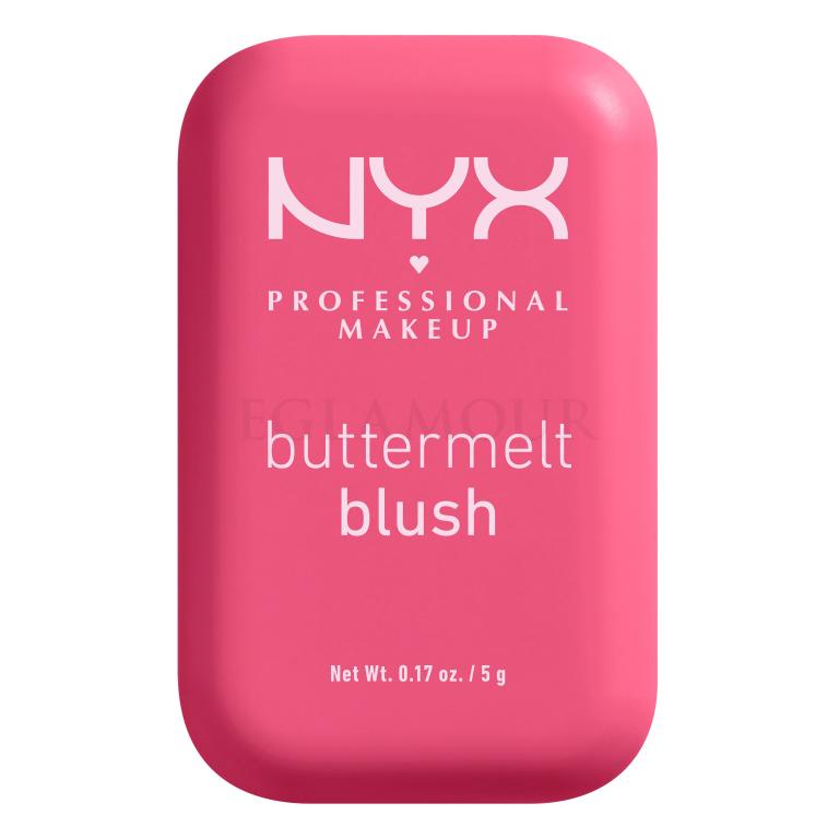 NYX Professional Makeup Buttermelt Blush Róż dla kobiet 5 g Odcień 08 Getting Butta