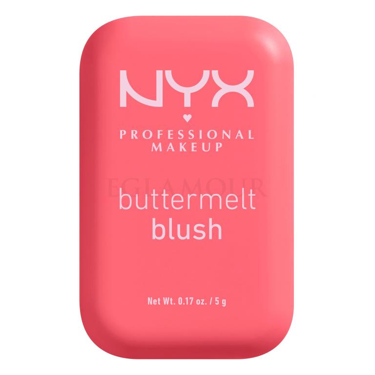 NYX Professional Makeup Buttermelt Blush Róż dla kobiet 5 g Odcień 04 You Know Butta