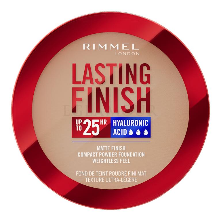 Rimmel London Lasting Finish 25H Compact Powder Foundation SPF20 Podkład dla kobiet 7 g Odcień 007 Golden Beige