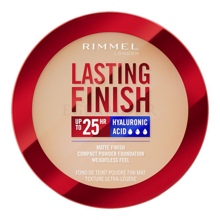 Rimmel London Lasting Finish 25H Compact Powder Foundation SPF20 Podkład dla kobiet 7 g Odcień 003 Sesame