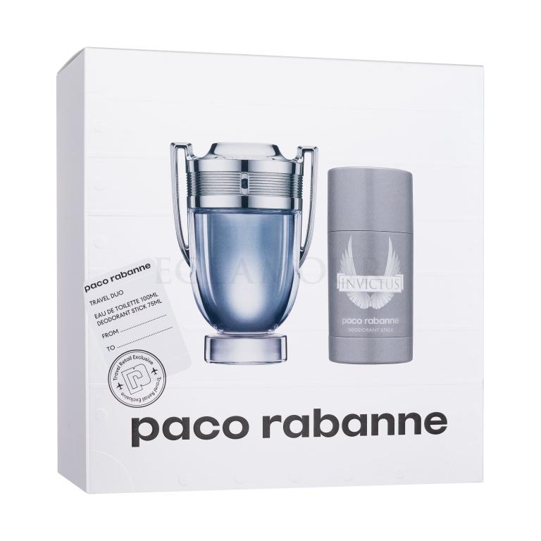 Paco Rabanne Invictus SET1 Zestaw Uszkodzone pudełko