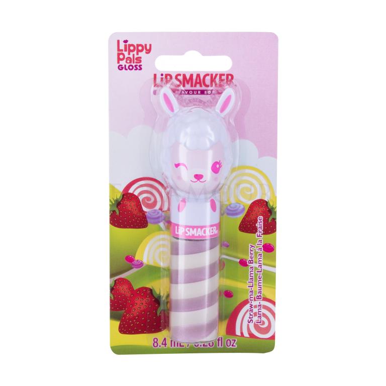 Lip Smacker Lippy Pals Straw-ma-Llama Berry Błyszczyk do ust dla dzieci 8,4 ml Uszkodzone opakowanie