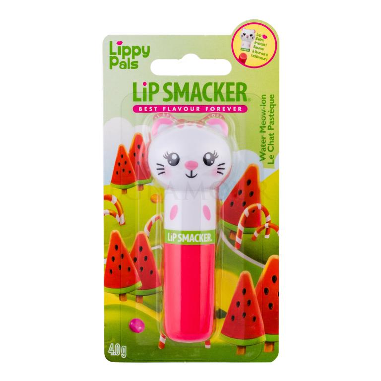 Lip Smacker Lippy Pals Water Meow-lon Balsam do ust dla dzieci 4 g Uszkodzone opakowanie