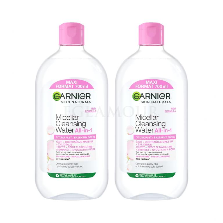 Zestaw Płyn micelarny Garnier Skin Naturals Micellar Cleansing Water All-in-1