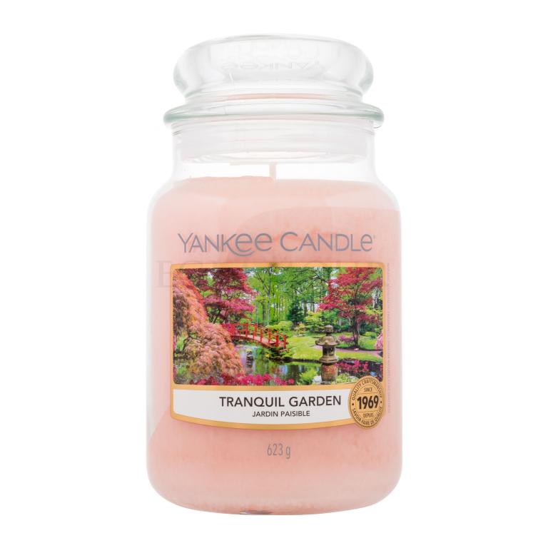 Yankee Candle Tranquil Garden Świeczka zapachowa 623 g defekt koloru