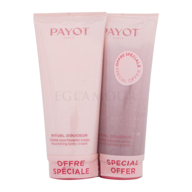 PAYOT Rituel Douceur Nourishing Body Cream Zestaw krem do ciała 200 ml + granita do ciała 200 ml