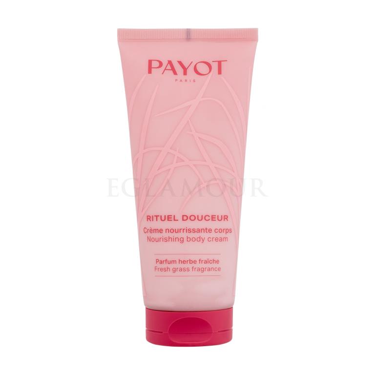 PAYOT Rituel Douceur Nourishing Body Cream Fresh Grass fragrance Krem do ciała dla kobiet 100 ml