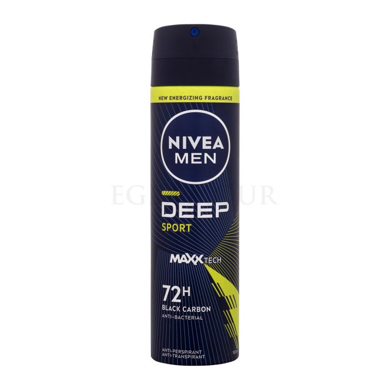 Nivea Men Deep Sport 72H Antyperspirant dla mężczyzn 150 ml