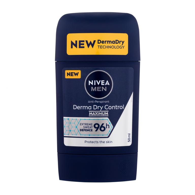 Nivea Men Derma Dry Control 96h Antyperspirant dla mężczyzn 50 ml