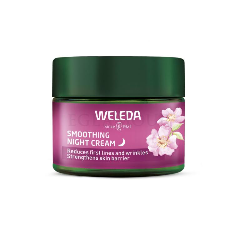 Weleda Wild Rose &amp; White Tea Smoothing Night Cream Krem na noc dla kobiet 40 ml