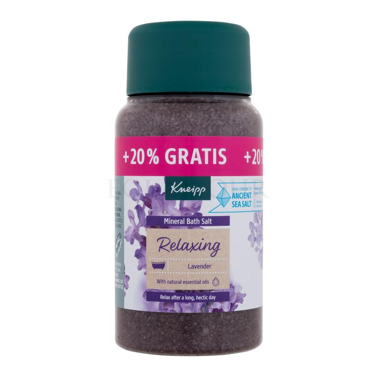 Kneipp Relaxing Mineral Bath Salt Sól do kąpieli 600 g