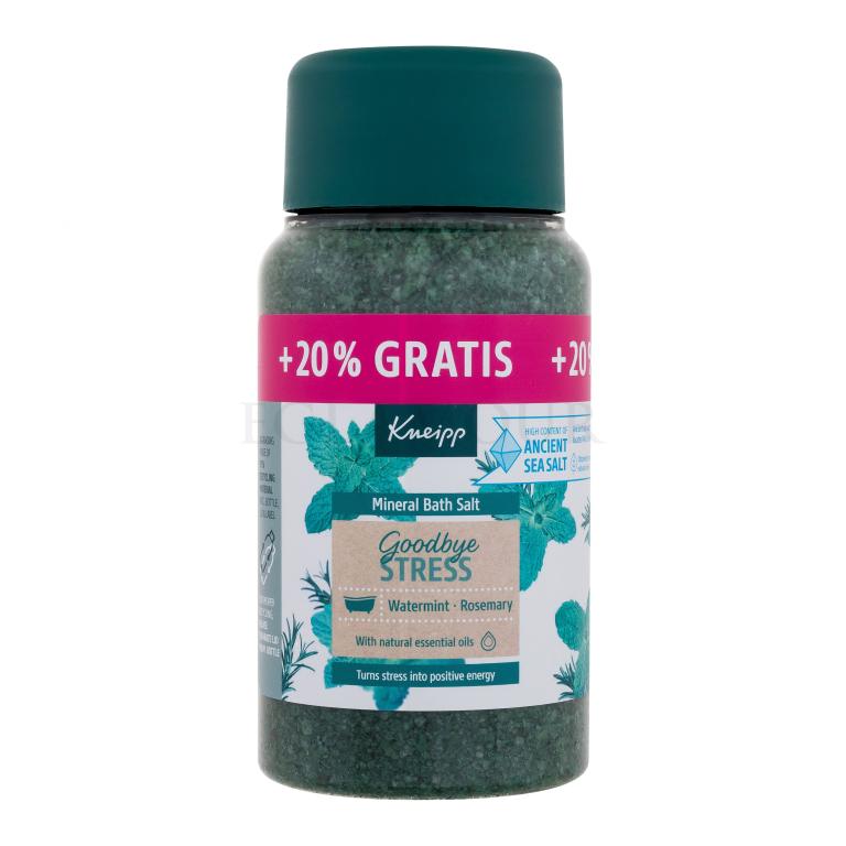 Kneipp Goodbye Stress Mineral Bath Salt Sól do kąpieli 600 g